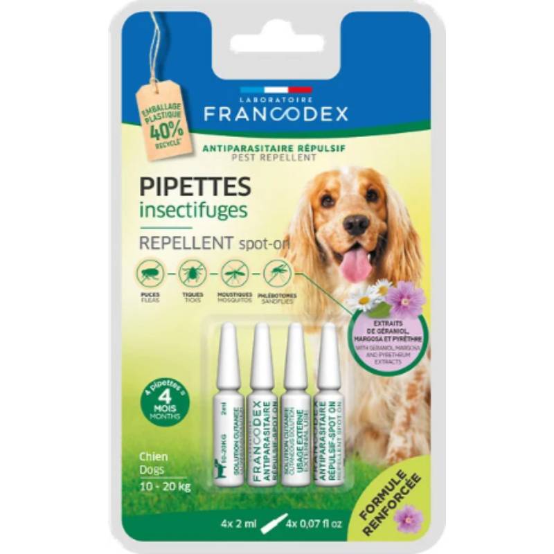 Francodex - Pipettes Antiparasitaires Petit Chien - FRANCODEX - Image 7