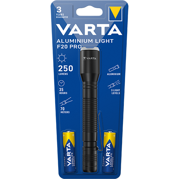 Lampe Torche Aluminium - VARTA