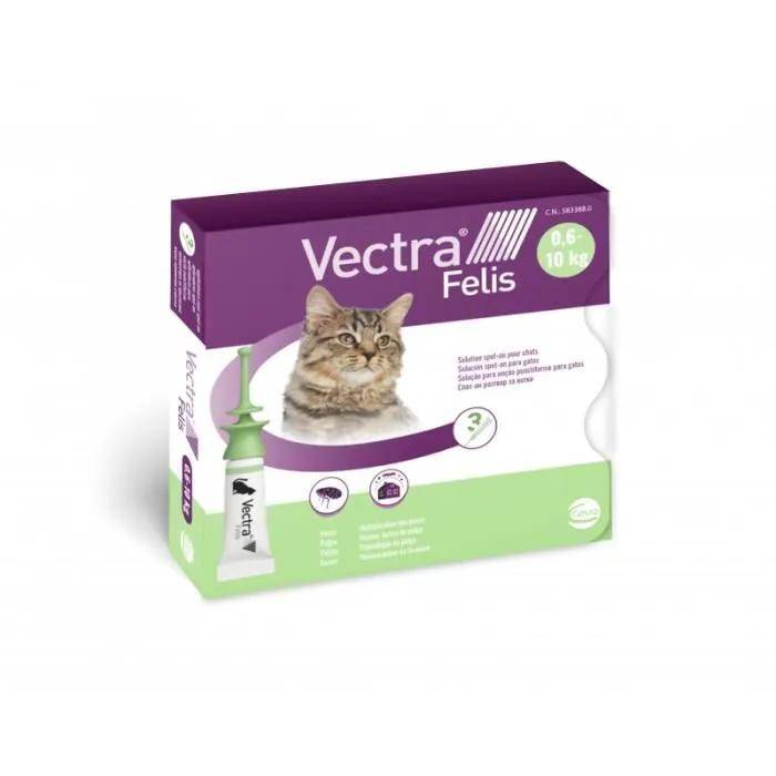 Vectra Felis solution spot-on pour chats 3 pipettes - Vectra