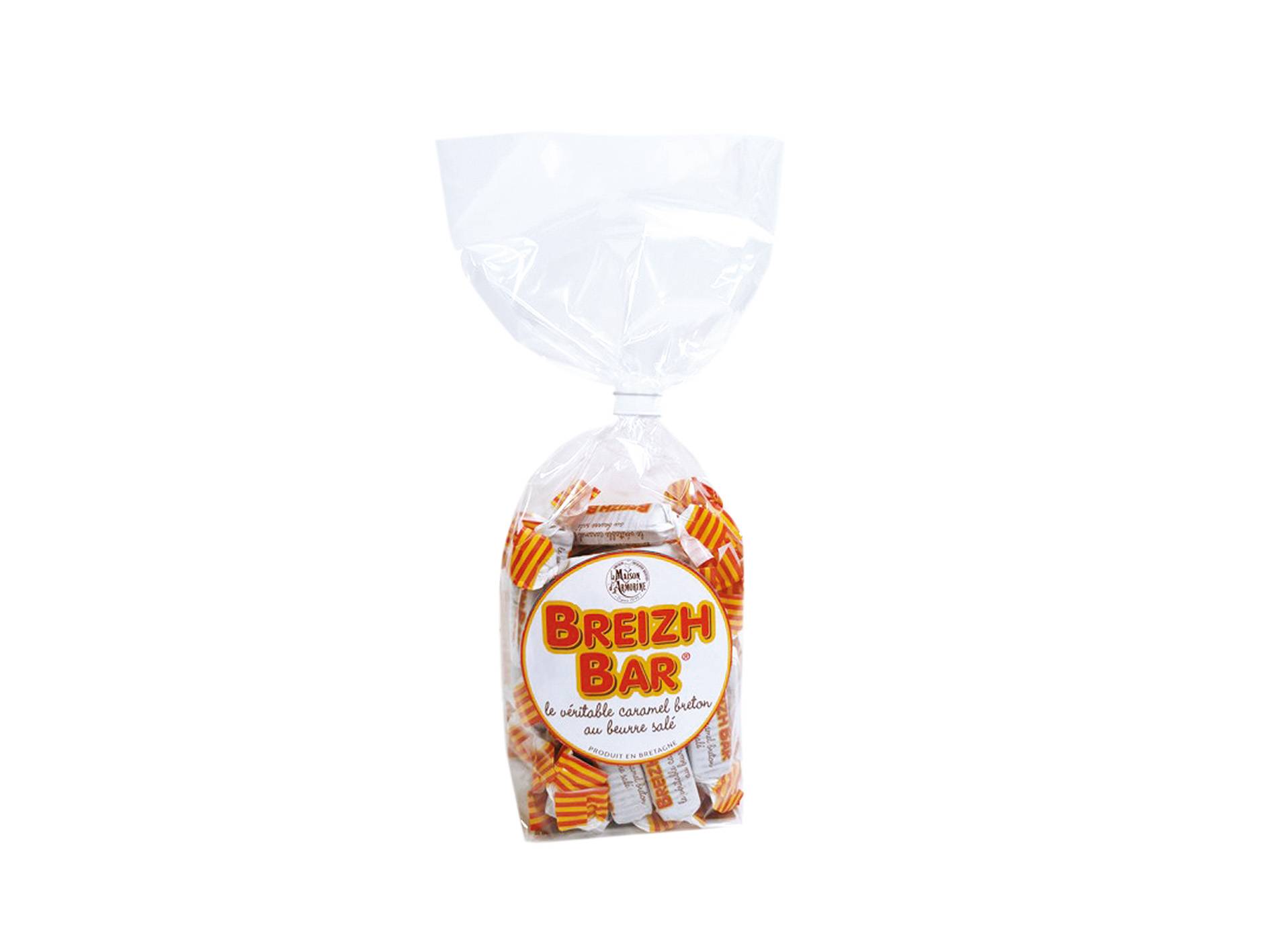 La Maison d Armorine - Sachet 200g Breizh Bar : barres de caramel tendre au beurre salé