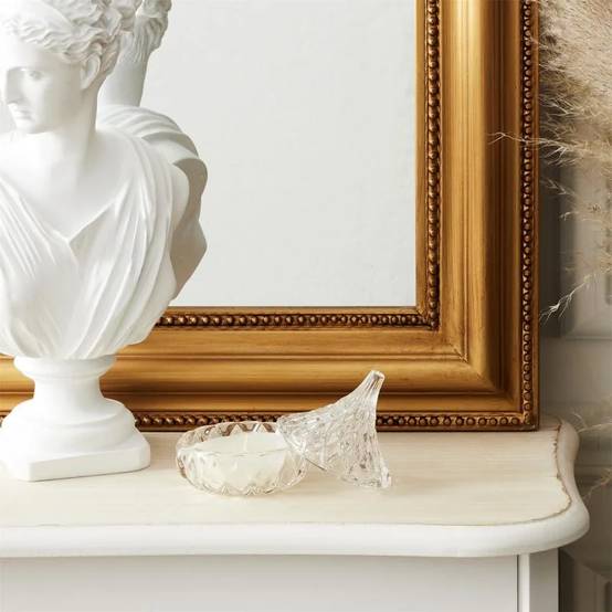 Bougie parfumée verre paraffine blanc transparent 160g - PARIS PRIX - Image 2