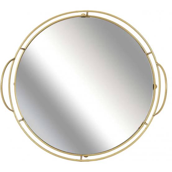 Plateau de présentation Fer Verre 34 cm – THE HOME DECO FACTORY - Image 7