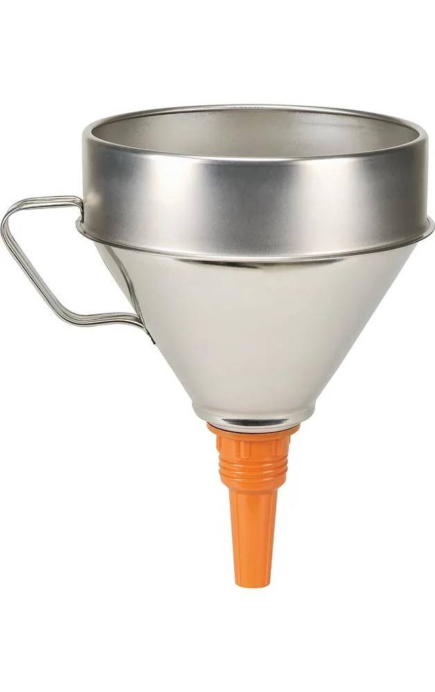 Pressol - Entonnoir en acier galvanisé Ø 160 mm 1,3 l avec tamis - PRESSOL - Image 2