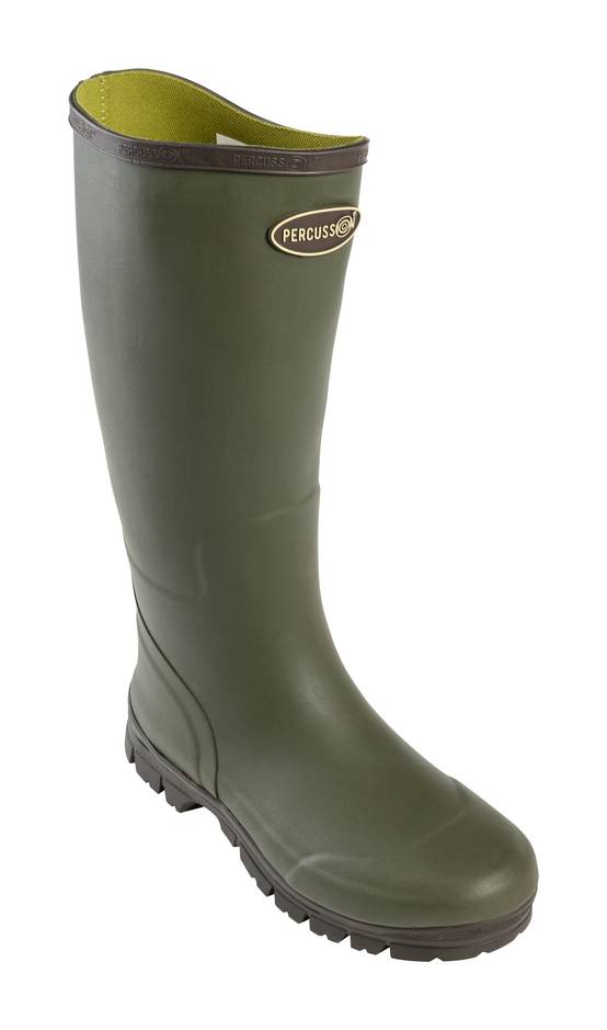 Percussion - Bottes en caoutchouc Marly Kaki taille 44 - Percussion