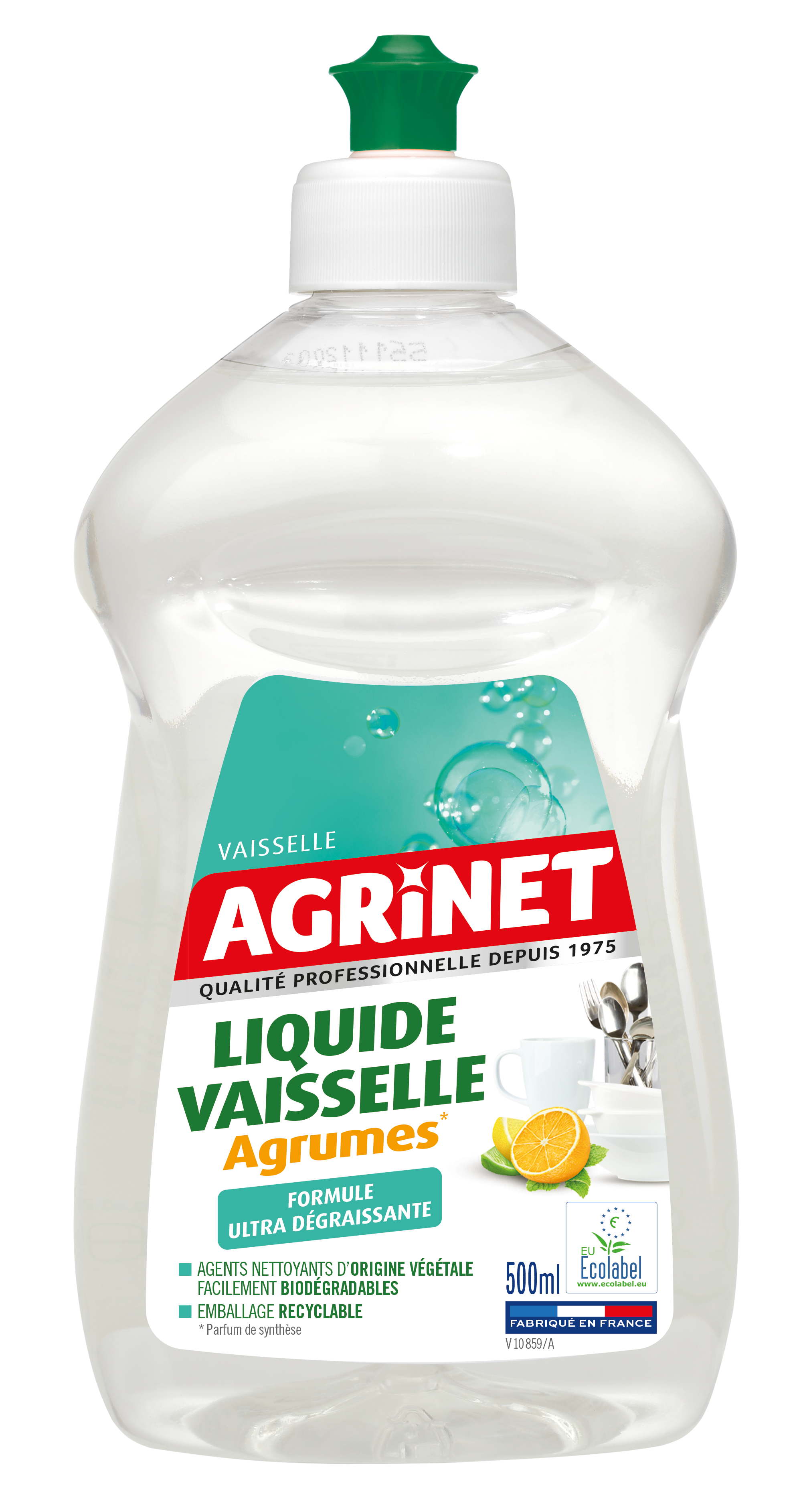Agrinet - Liquide vaisselle Parfum Agrumes