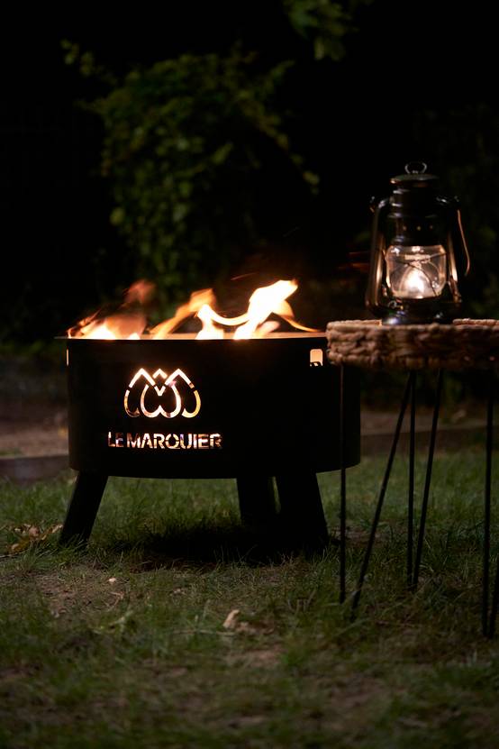 Le Marquier - Brasero rond noir - LE MARQUIER - Image 5
