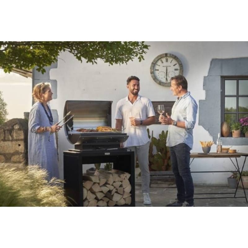 Le Marquier - Barbecue charbon à poser acier inox Le français Le Marquier - Image 5