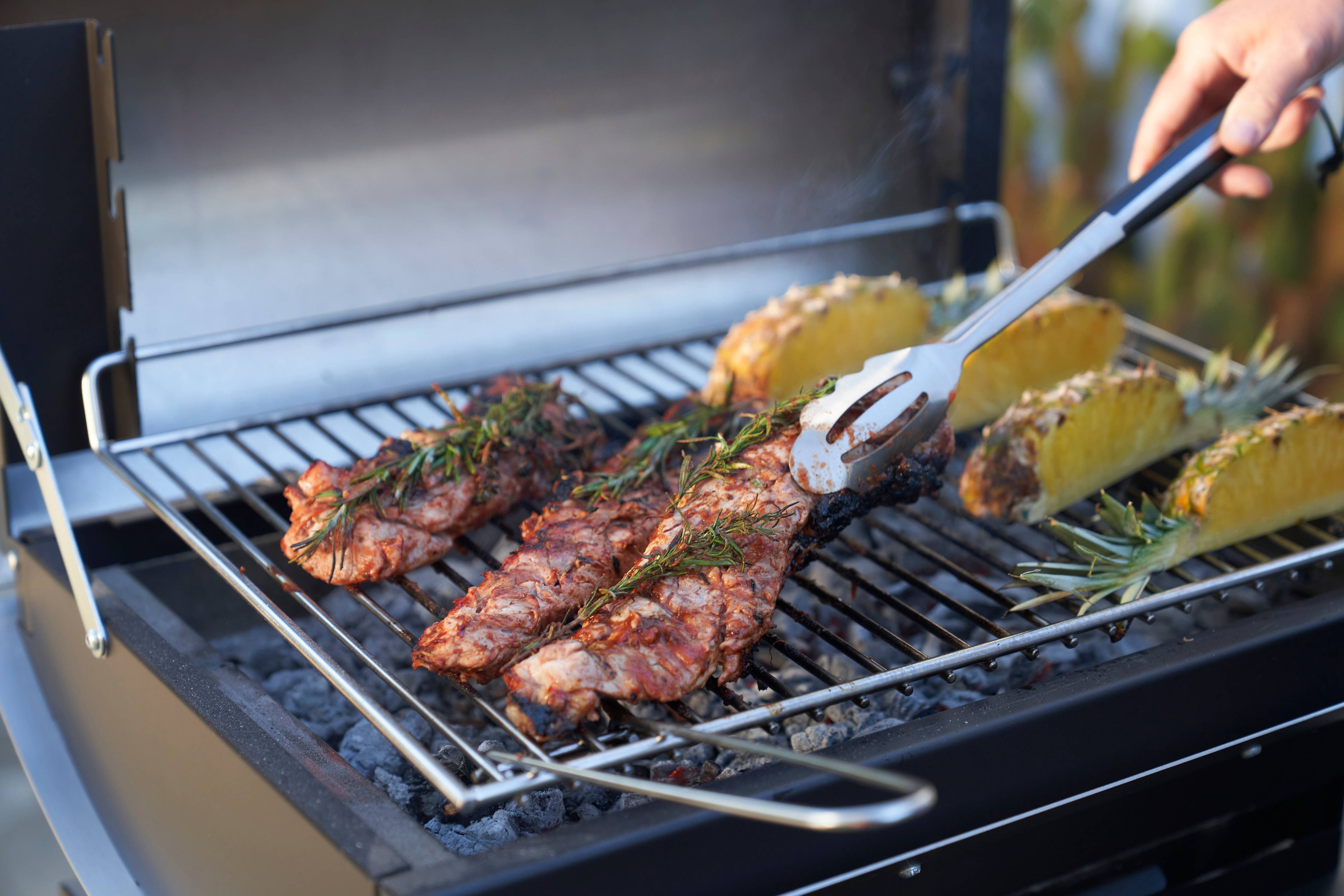 Le Marquier - Barbecue charbon à poser acier inox Le français Le Marquier - Image 4