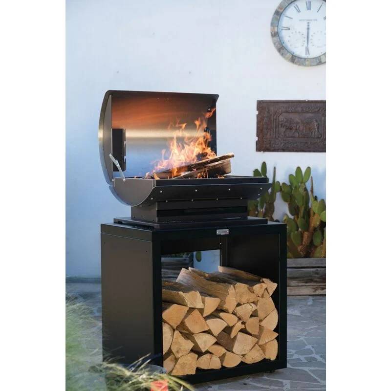 Le Marquier - Barbecue charbon à poser acier inox Le français Le Marquier - Image 10