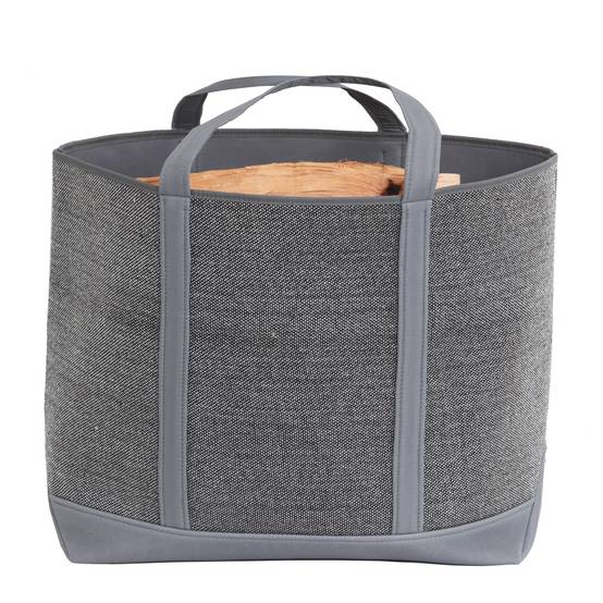Le Marquier - Sac à buches Belhara Gris - Image 1
