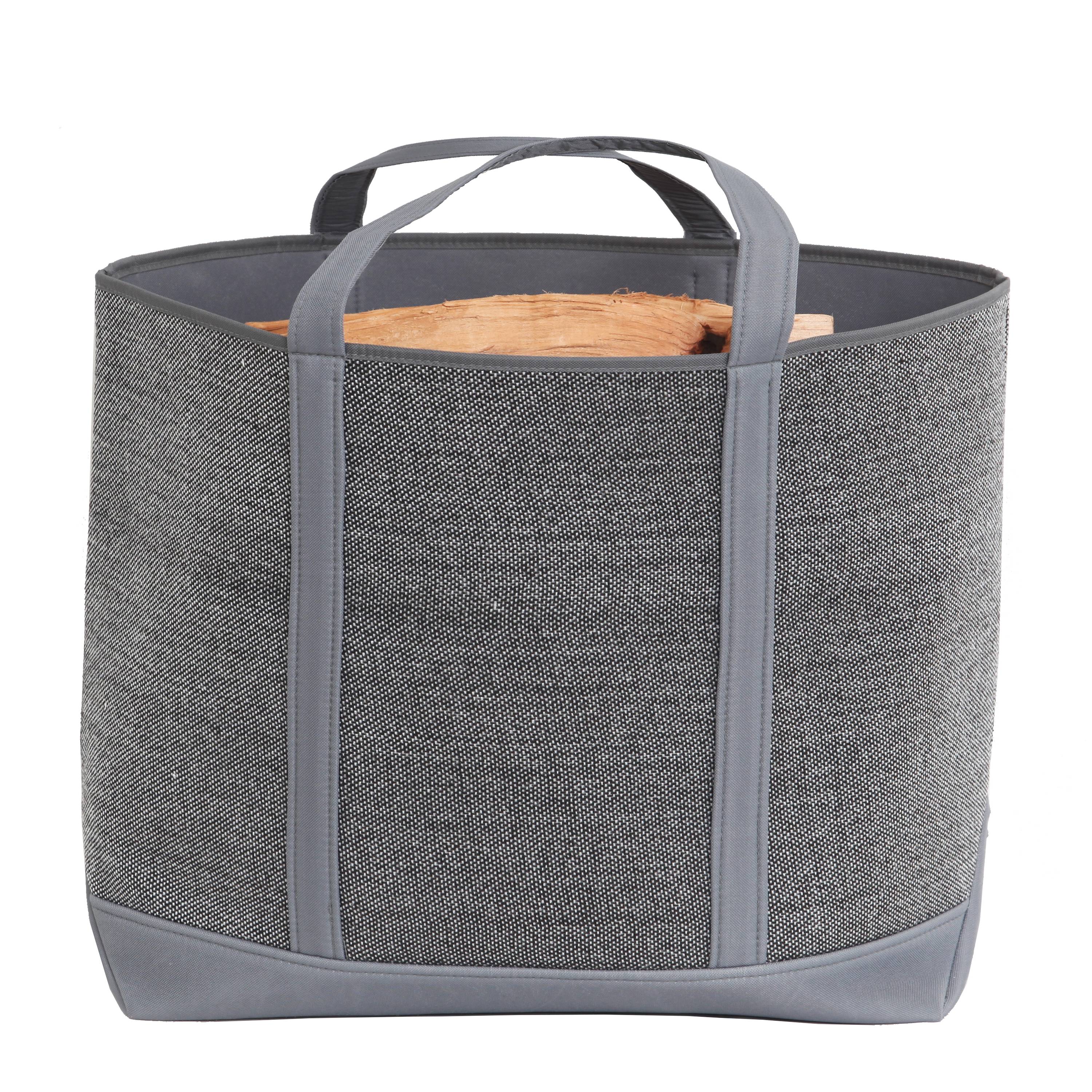 Le Marquier - Sac à buches Belhara Gris