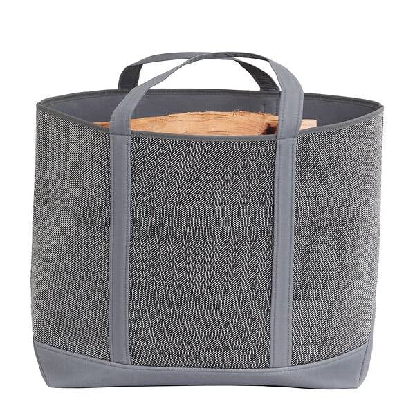 Le Marquier - Sac à buches Belhara Gris - Image 4