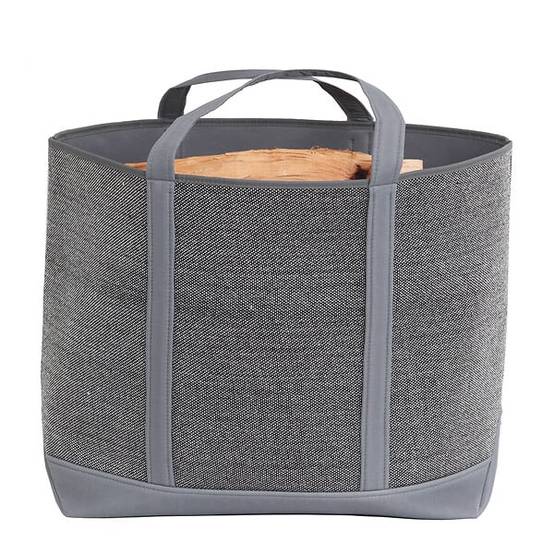 Le Marquier - Sac à buches Belhara Gris - Image 3