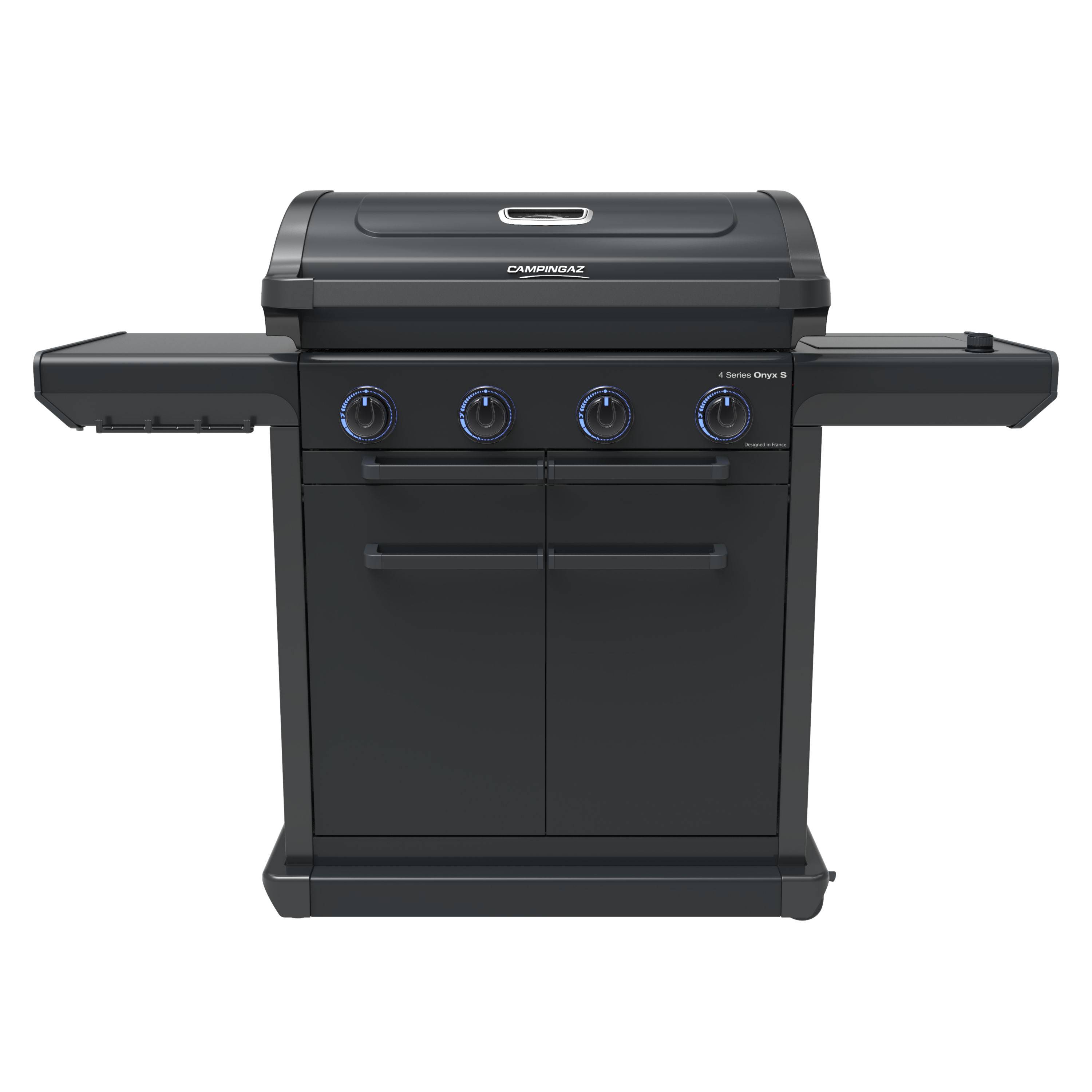 Campingaz - Barbecue à Gaz Premium Acier 4 Brûleur Inox Noir L 157 x P 69 x H 119 cm - CAMPINGAZ - Image 1