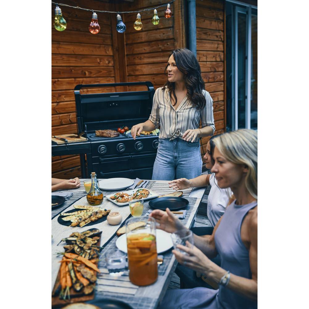 Campingaz - Barbecue à Gaz Premium Acier 4 Brûleur Inox Noir L 157 x P 69 x H 119 cm - CAMPINGAZ - Image 12