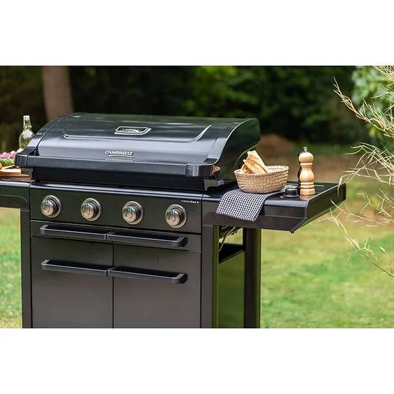 Campingaz - Barbecue à Gaz Premium Acier 4 Brûleur Inox Noir L 157 x P 69 x H 119 cm - CAMPINGAZ - Image 11