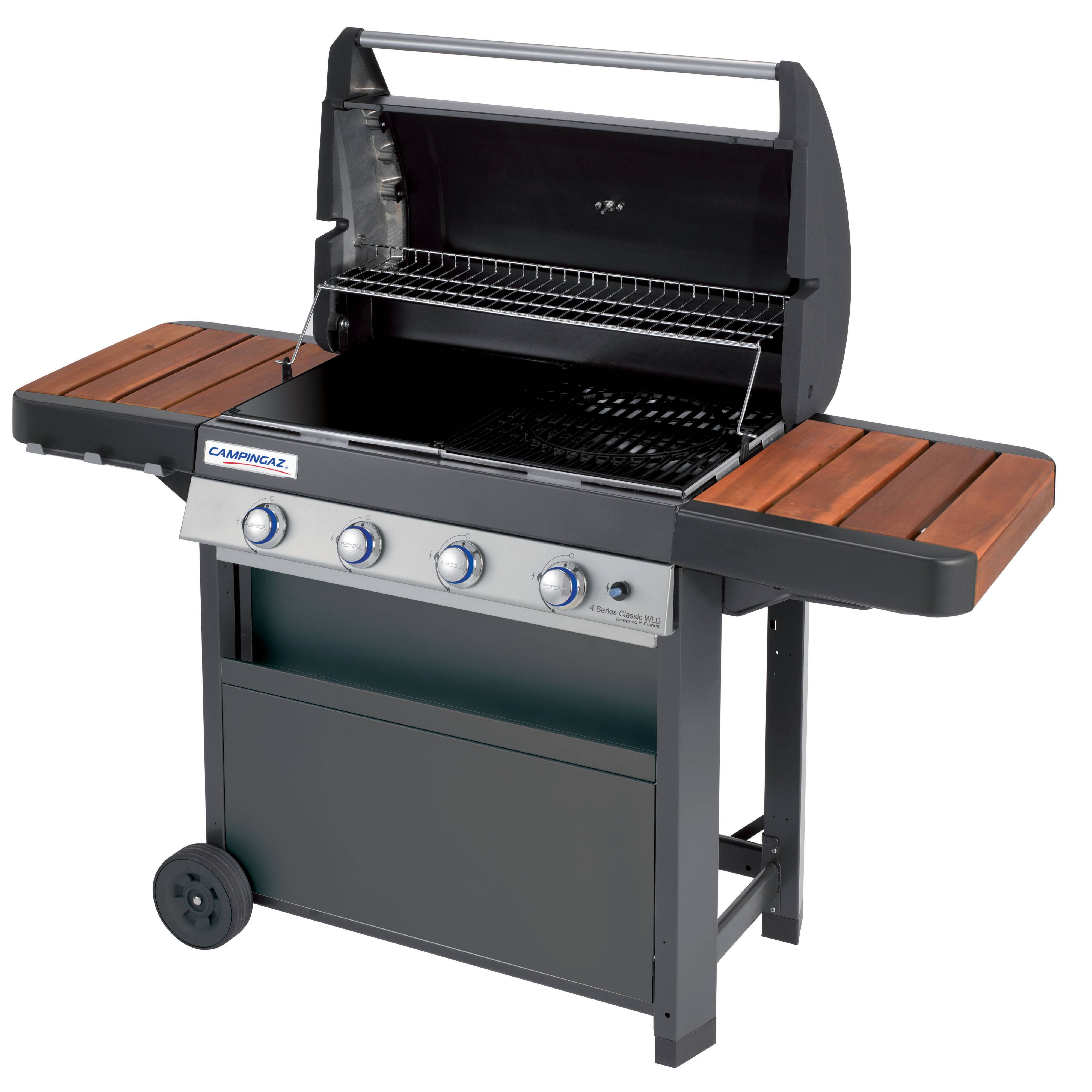Campingaz - Barbecue gaz 4 brûleurs acier aluminium thermomètre intégré 53kg CAMPINGAZ - Image 1