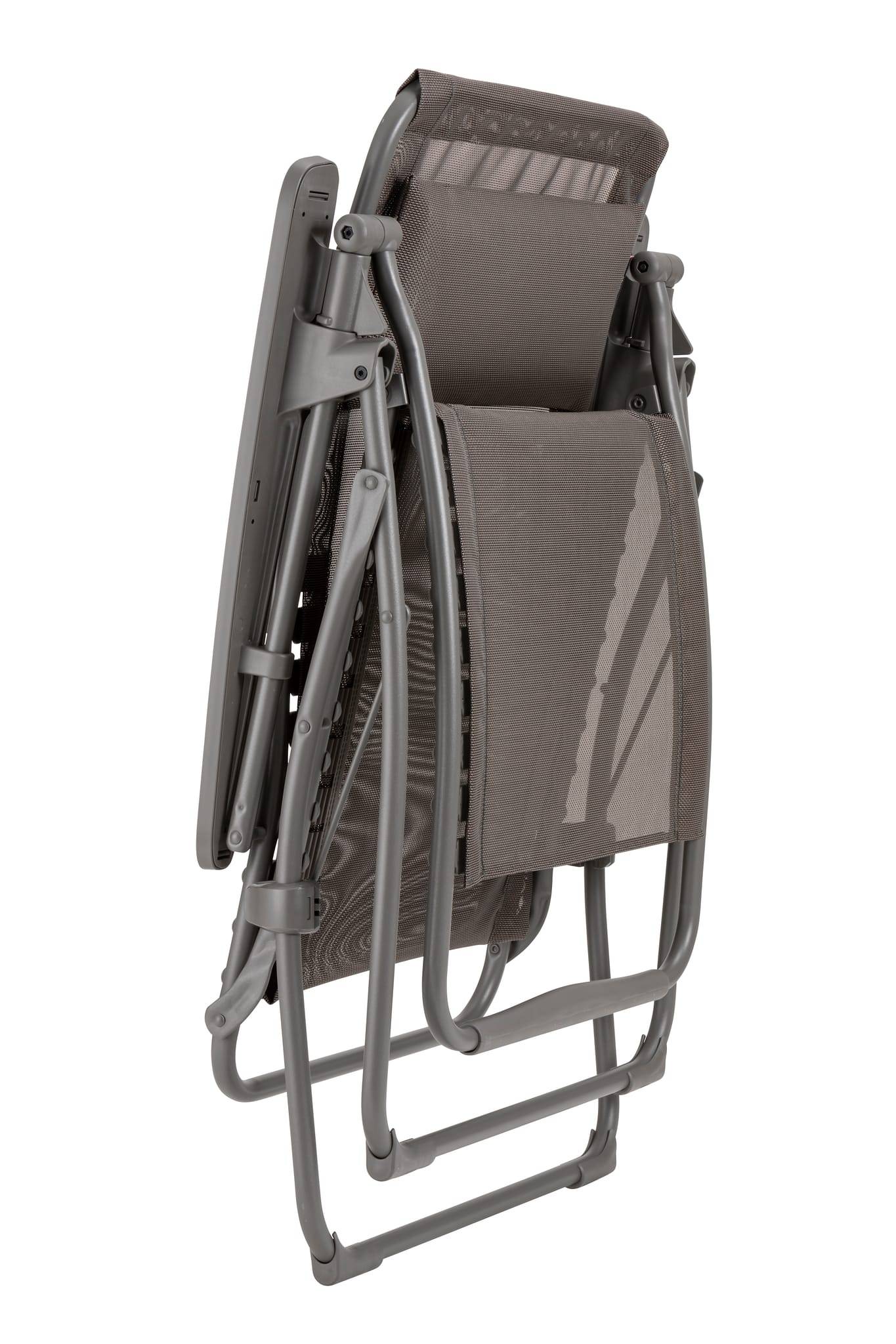 Lafuma-Mobilier - Fauteuil de jardin acier graphite Futura Batyline Lafuma Mobilier - Image 2