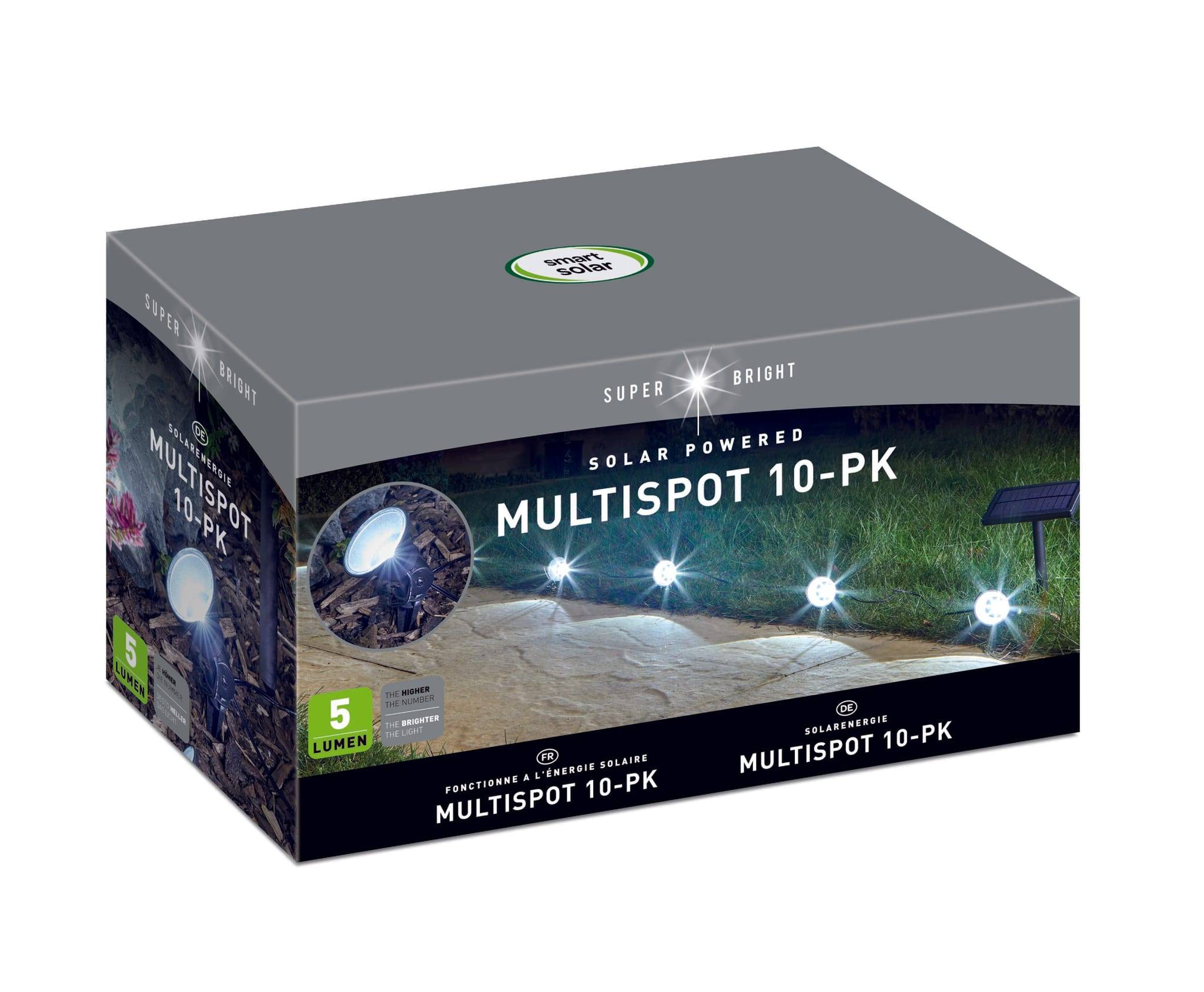 Smart Garden - Guirlande Multi-Spots 5 Lumens – SMARTSOLAR