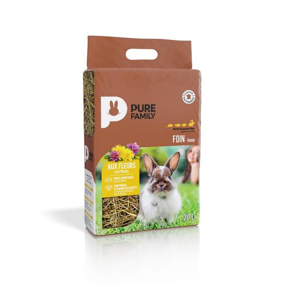 Pure Family - Foin aux fleurs 20 L PURE FAMILY - Image 3