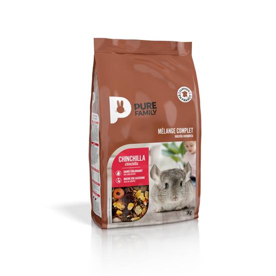 Pure Family - Mélange complet Chinchilla 1 kg - Pure Family - Image 3