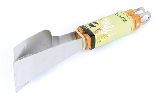 Ecloz - Lot de 2 acc spatule et grattoir pour plancha
