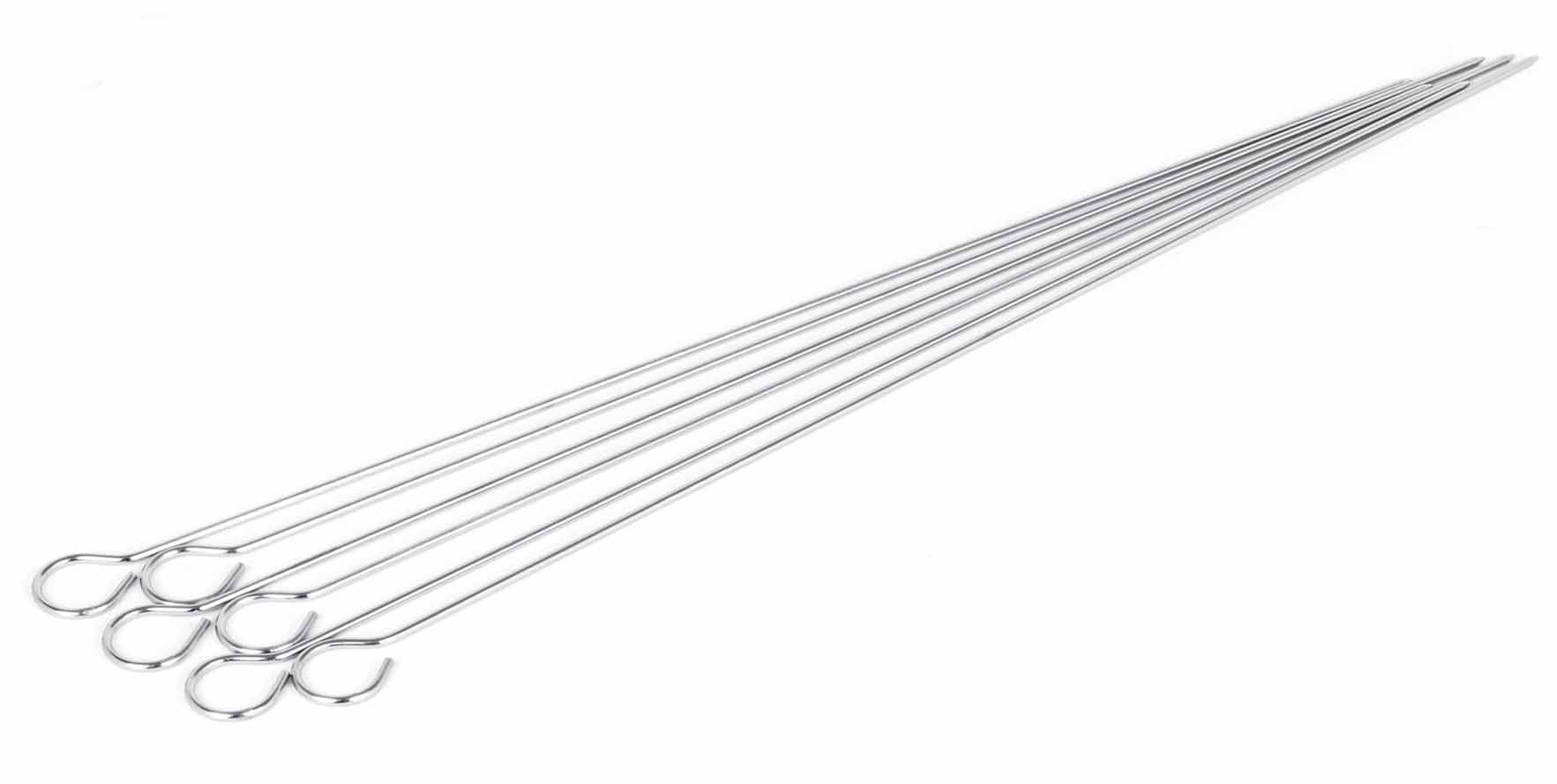 Ecloz - Brochettes Accessoire Barbecue Inox 32 cm Lot de 6 – ECLOZ - Image 2