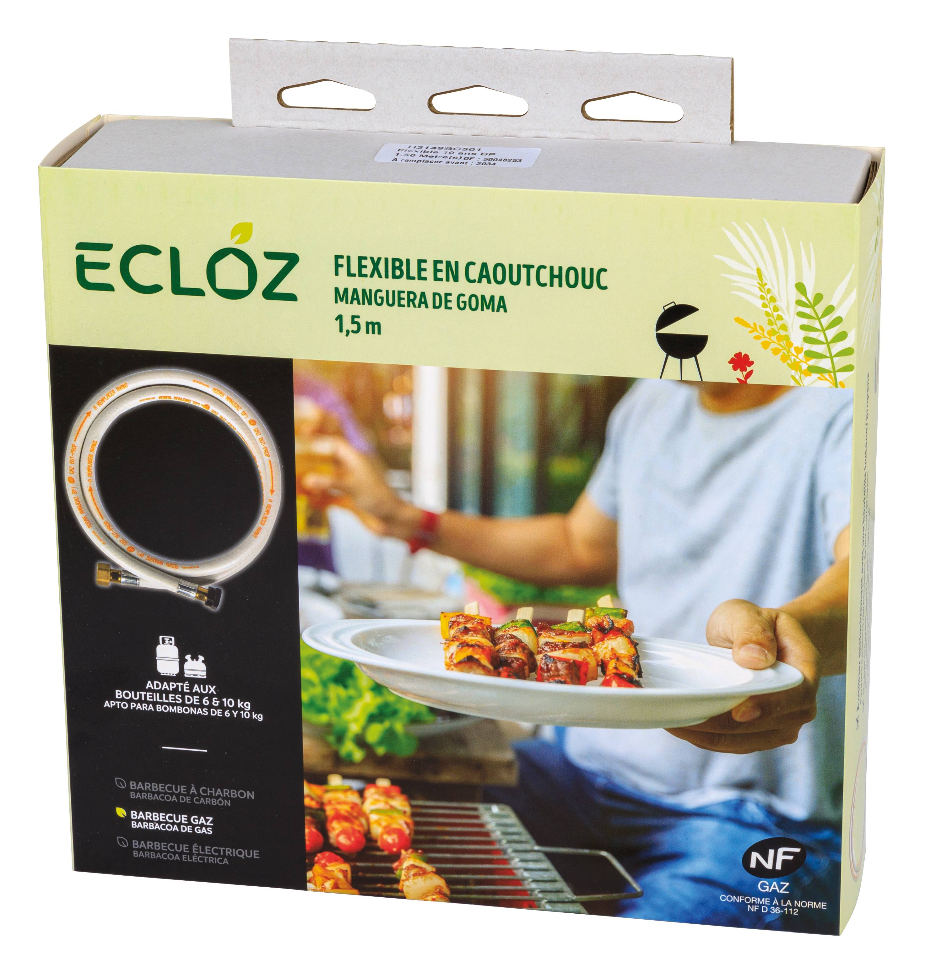 Ecloz -  Flexible embouts a visser butane propane           LG1M50
