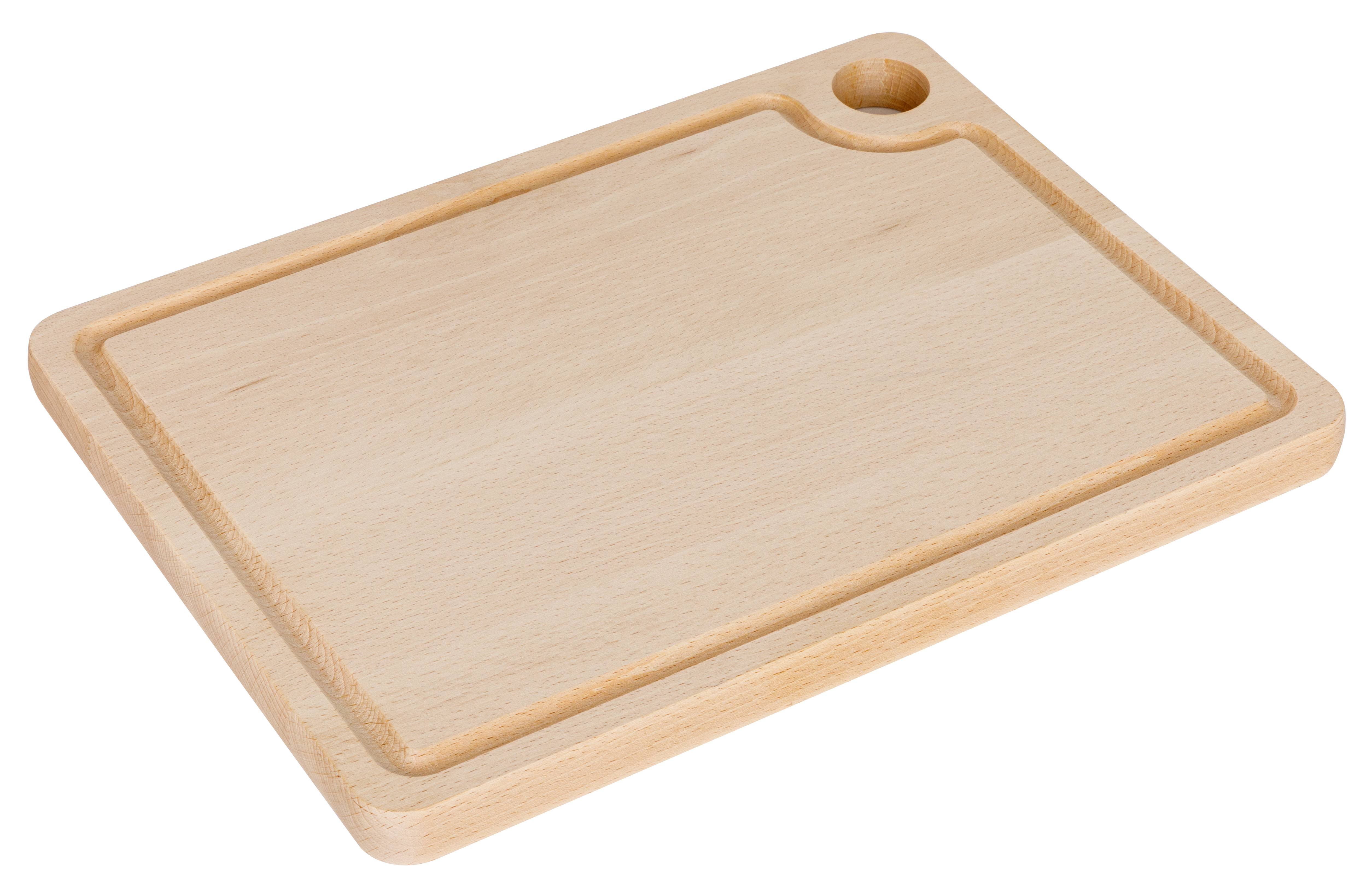 Ecloz - Planche à découper en bois. Diamètre 40 x 30