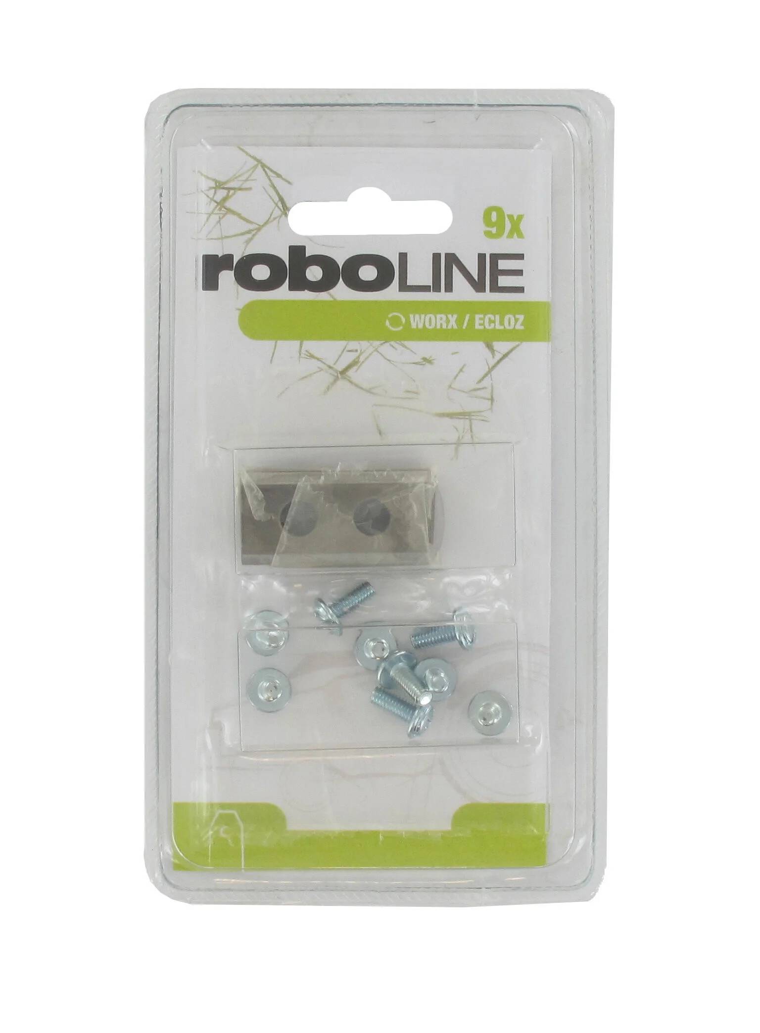 Lames pour Robots Tondeuse 2 Trous 2 Faces 0,9 mm - WORX