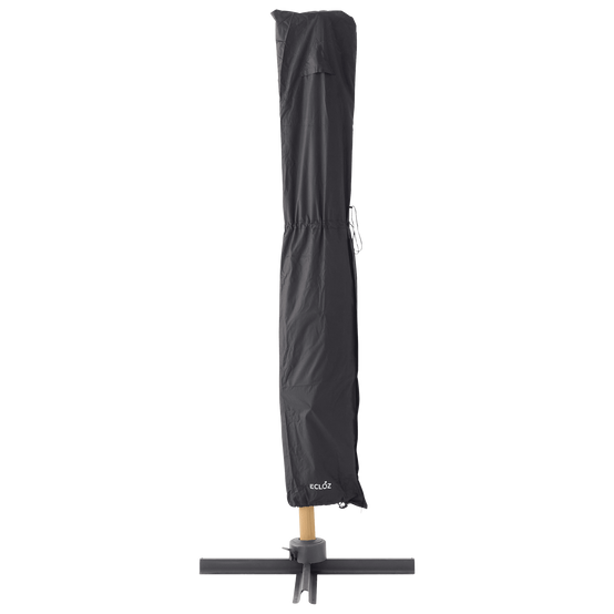 Ecloz - Housse de parasol déporté imperméable polyester anthracite ECLOZ - Image 3