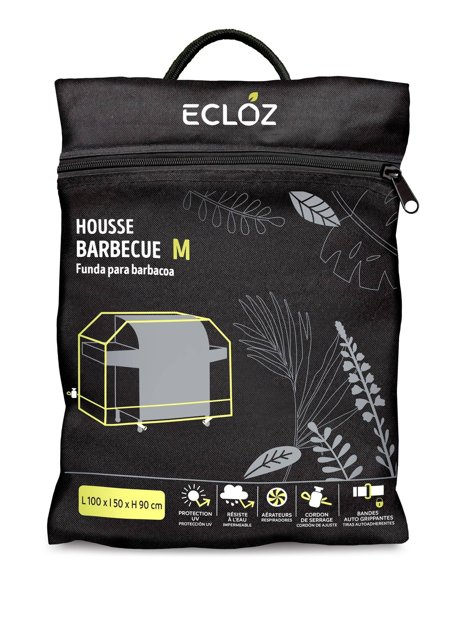 Ecloz - Housse BBQ rectangulaire taille M - ECLOZ