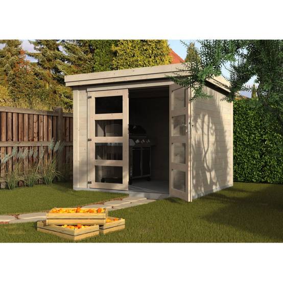 Decor et Jardin - Abri de jardin bois toit plat 6m² Pico Décor et Jardin - Image 2