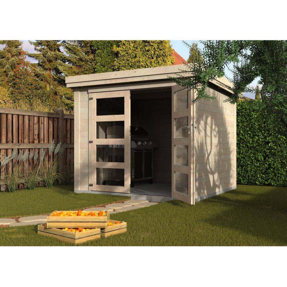 Decor et Jardin - Abri de jardin bois toit plat 6m² Pico Décor et Jardin - Image 2