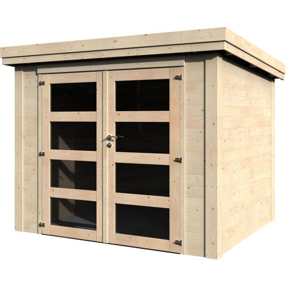 Decor et Jardin - Abri de jardin bois toit plat 6m² Pico Décor et Jardin - Image 1