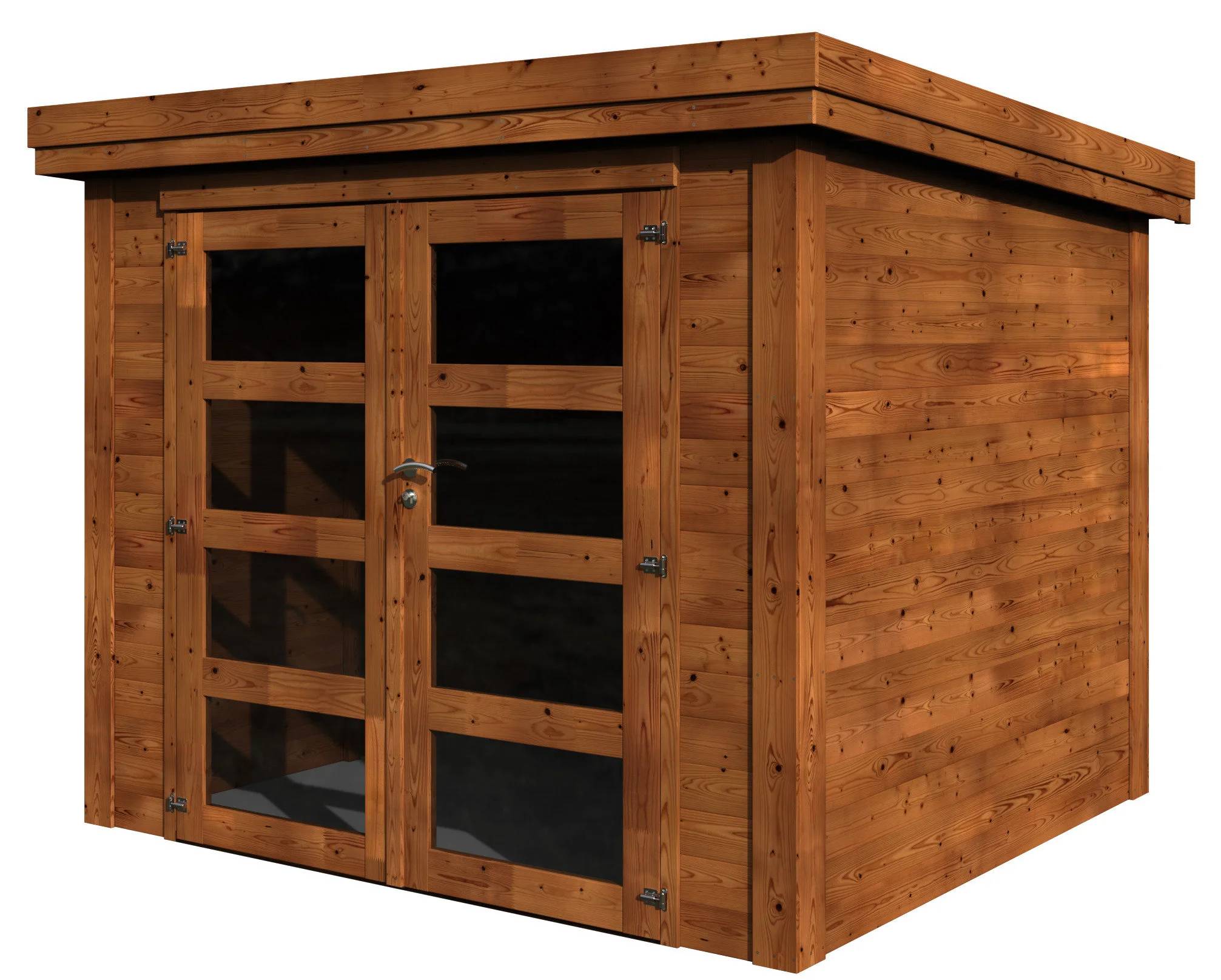 Decor et Jardin - Abri de jardin bois traité toit plat 6m² Pico Décor et Jardin - Image 7