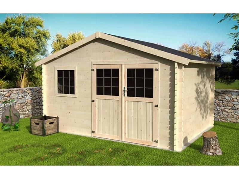Decor et Jardin - Abri de jardin bois 13m² Valmont Décor et Jardin - Image 1