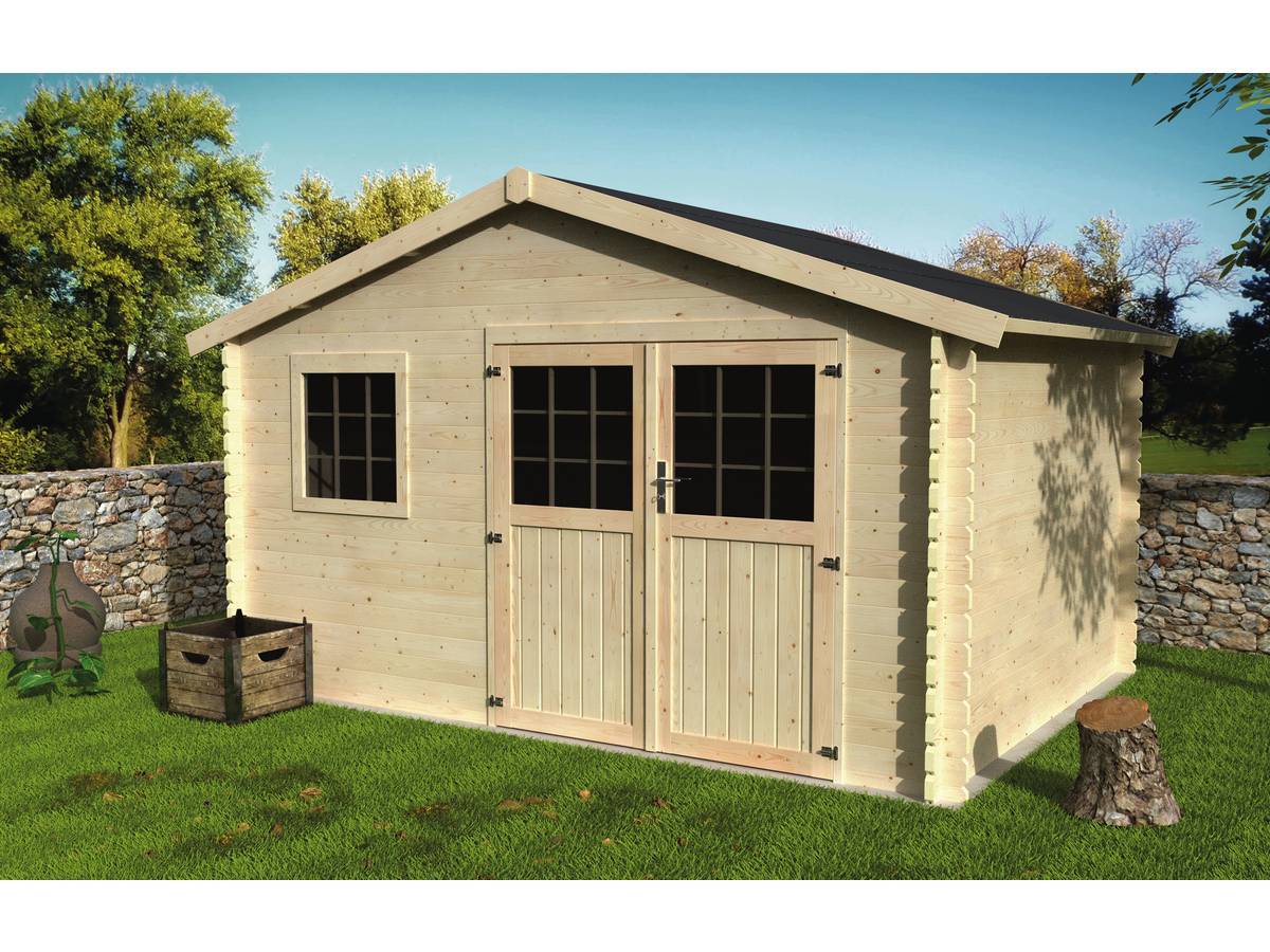 Decor et Jardin - Abri de jardin bois 13m² Valmont Décor et Jardin - Image 4