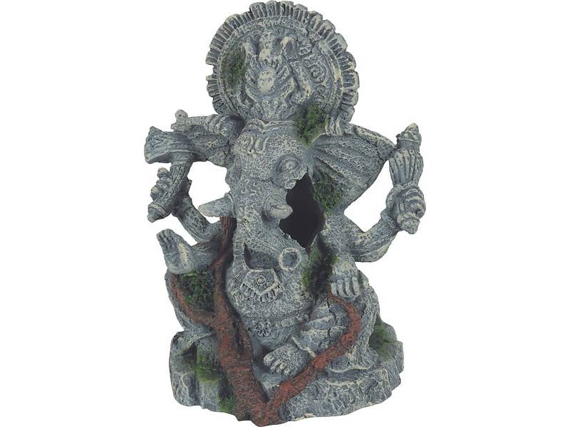Statue éléphant décor aquarium résine modèle 1 H 11,6 cm - ZOLUX