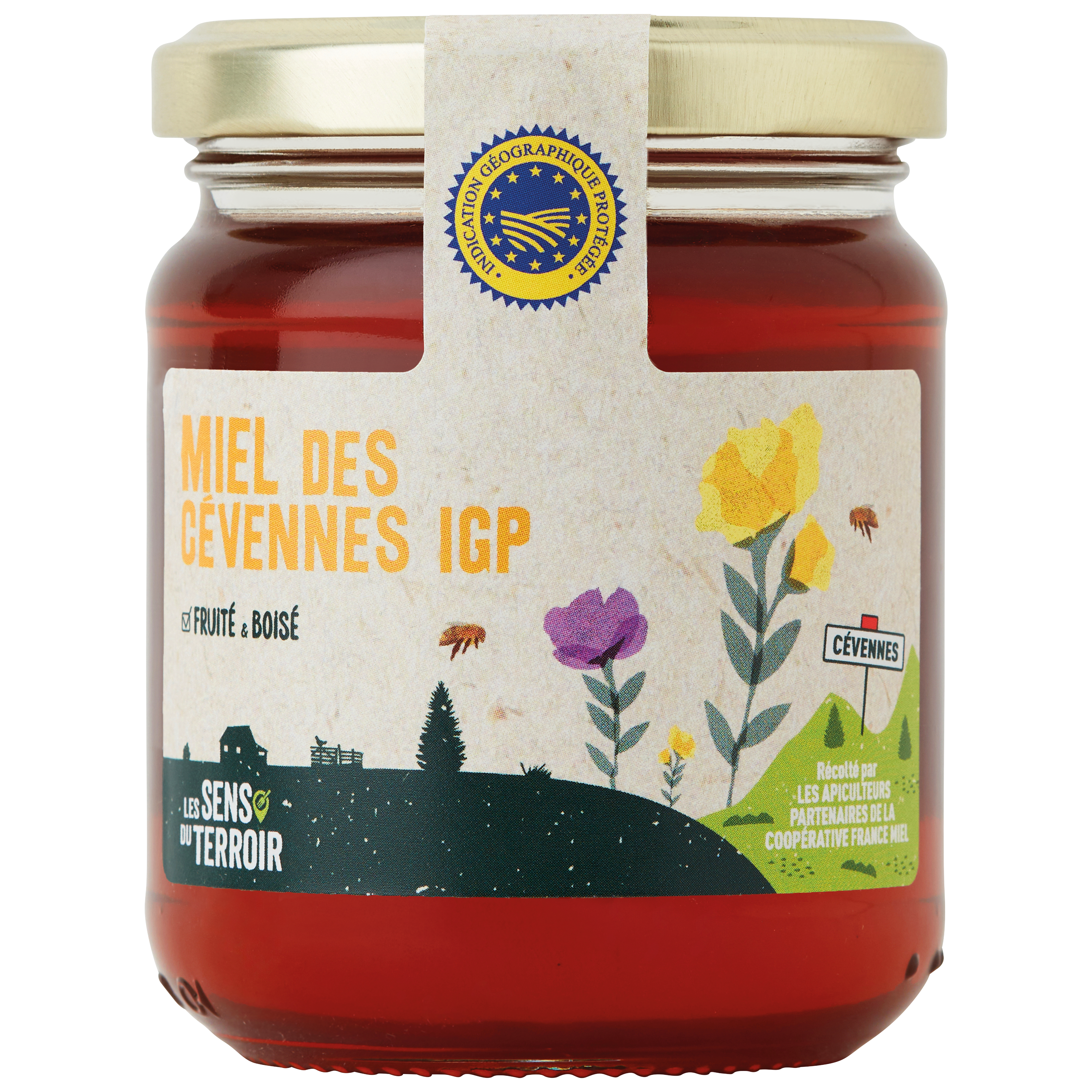 Les Sens du Terroir - Miel des Cévennes IGP 250 g - Les Sens du Terroir