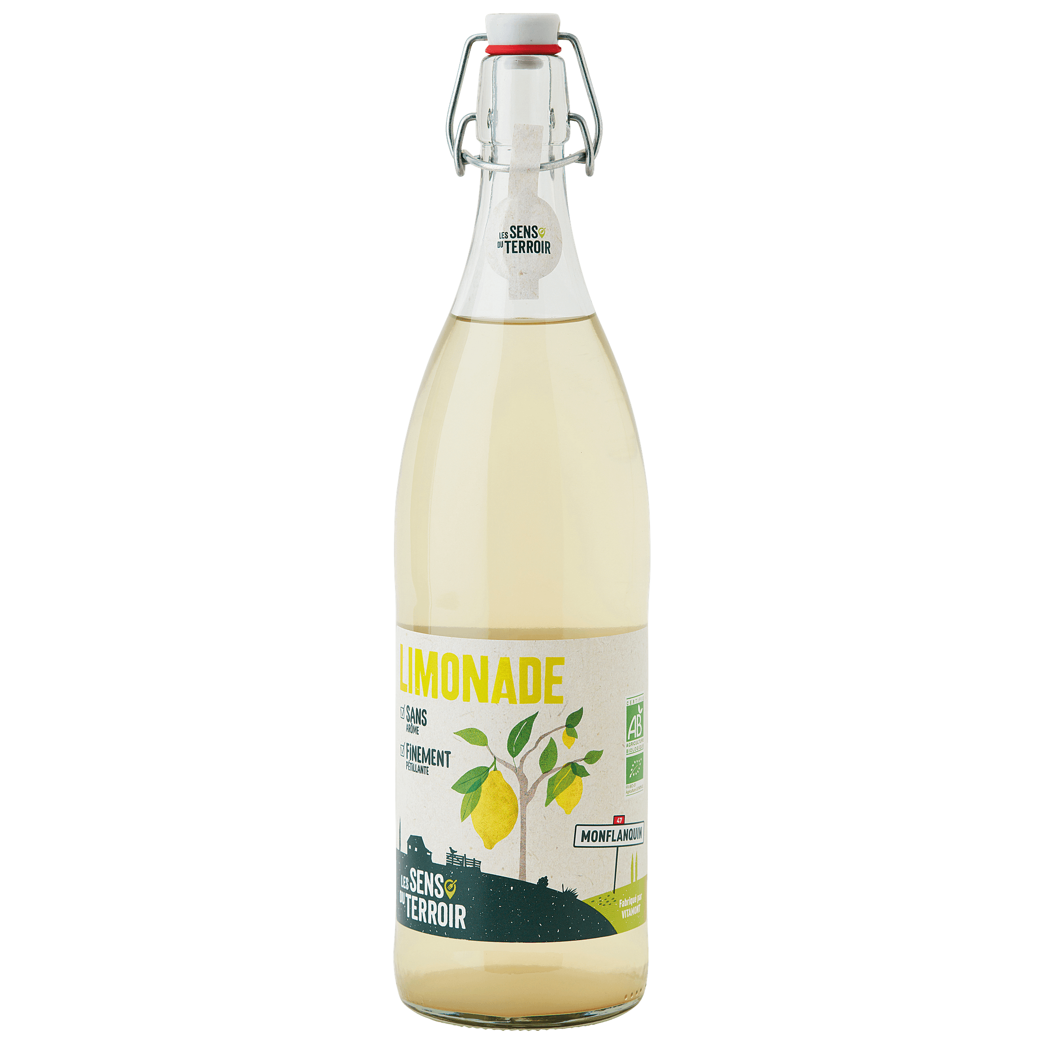 Les Sens du Terroir - Limonade citron BIO 1 L - Les Sens du Terroir - Image 1