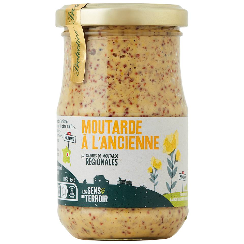 Les Sens du Terroir - Moutarde à l'ancienne 205 g - Les Sens du Terroir - Image 2