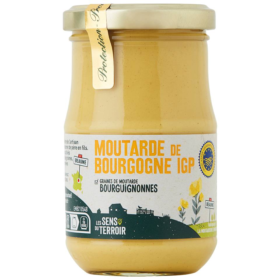 Les Sens du Terroir - Moutarde de Bourgogne IGP 210 g - Les Sens du Terroir - Image 3