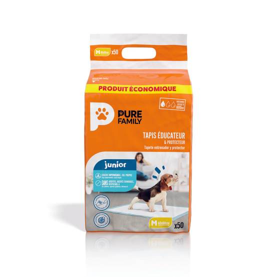 Pure Family - Tapis Educateur Taille M Economique x 50 - Pure Family - Image 2