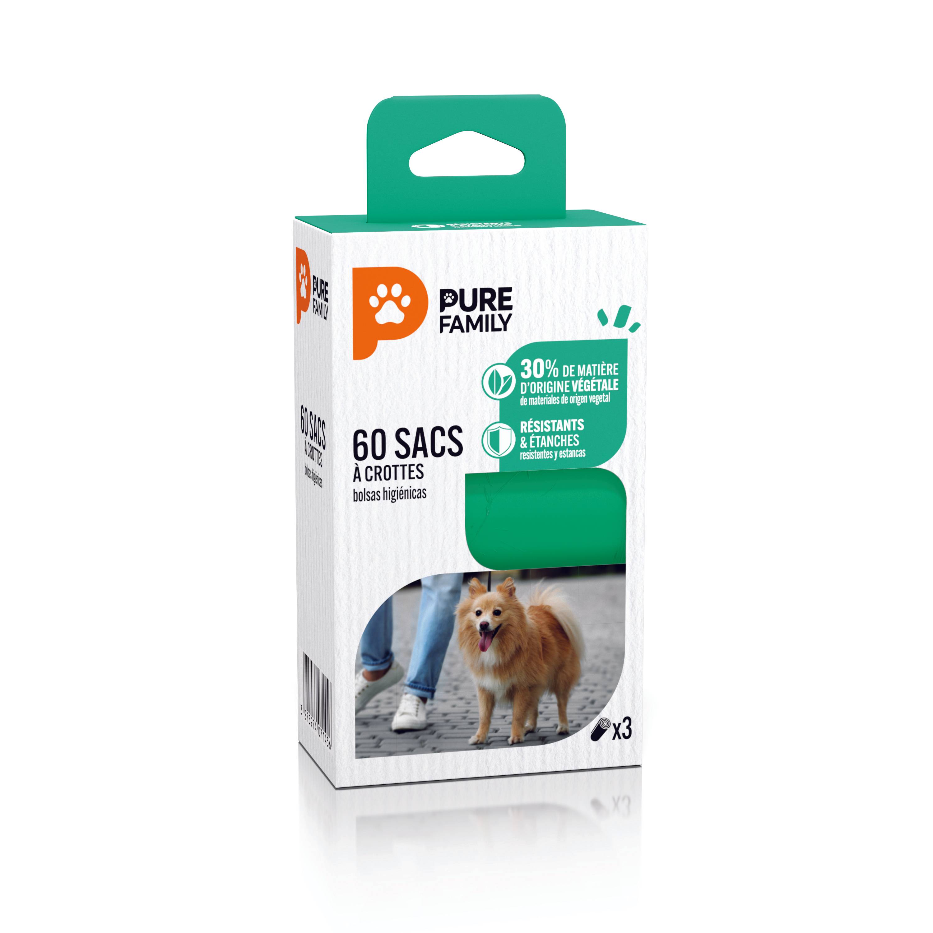Pure Family - Sac à crottes x60 - PURE FAMILY