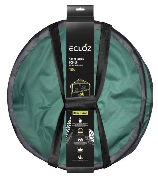 Ecloz - Sac de jardin pop-up 150 L, Ø 55 x H 65 cm - ECLOZ - Image 5