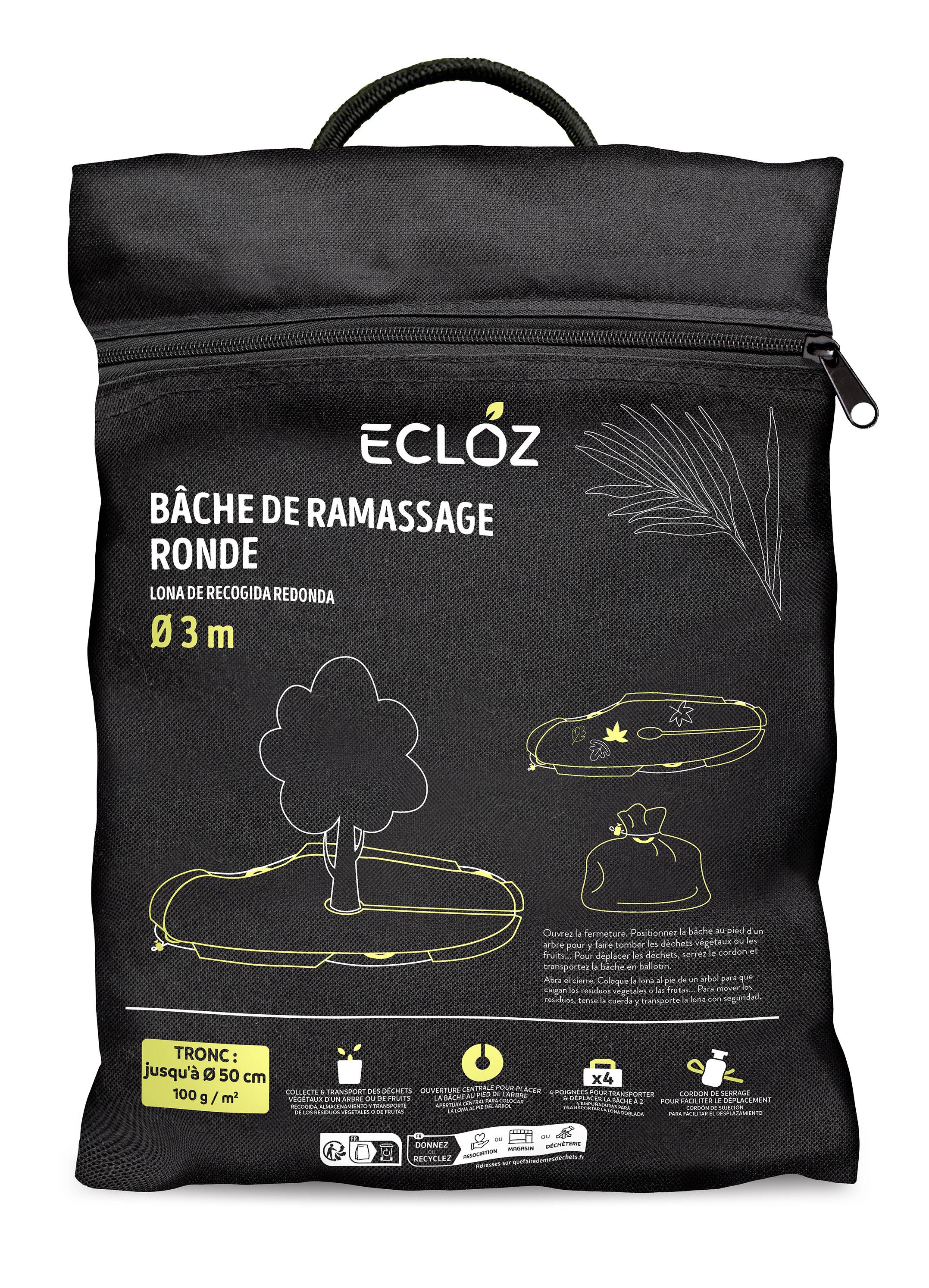 Ecloz - Bâche de ramassage Ø 3 m - Ecloz - Image 5