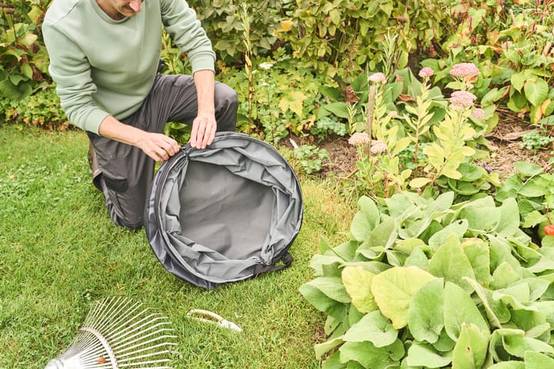 Ecloz - Sac de jardin pop-up 120 L, Ø 50 x H 60 cm - ECLOZ - Image 11