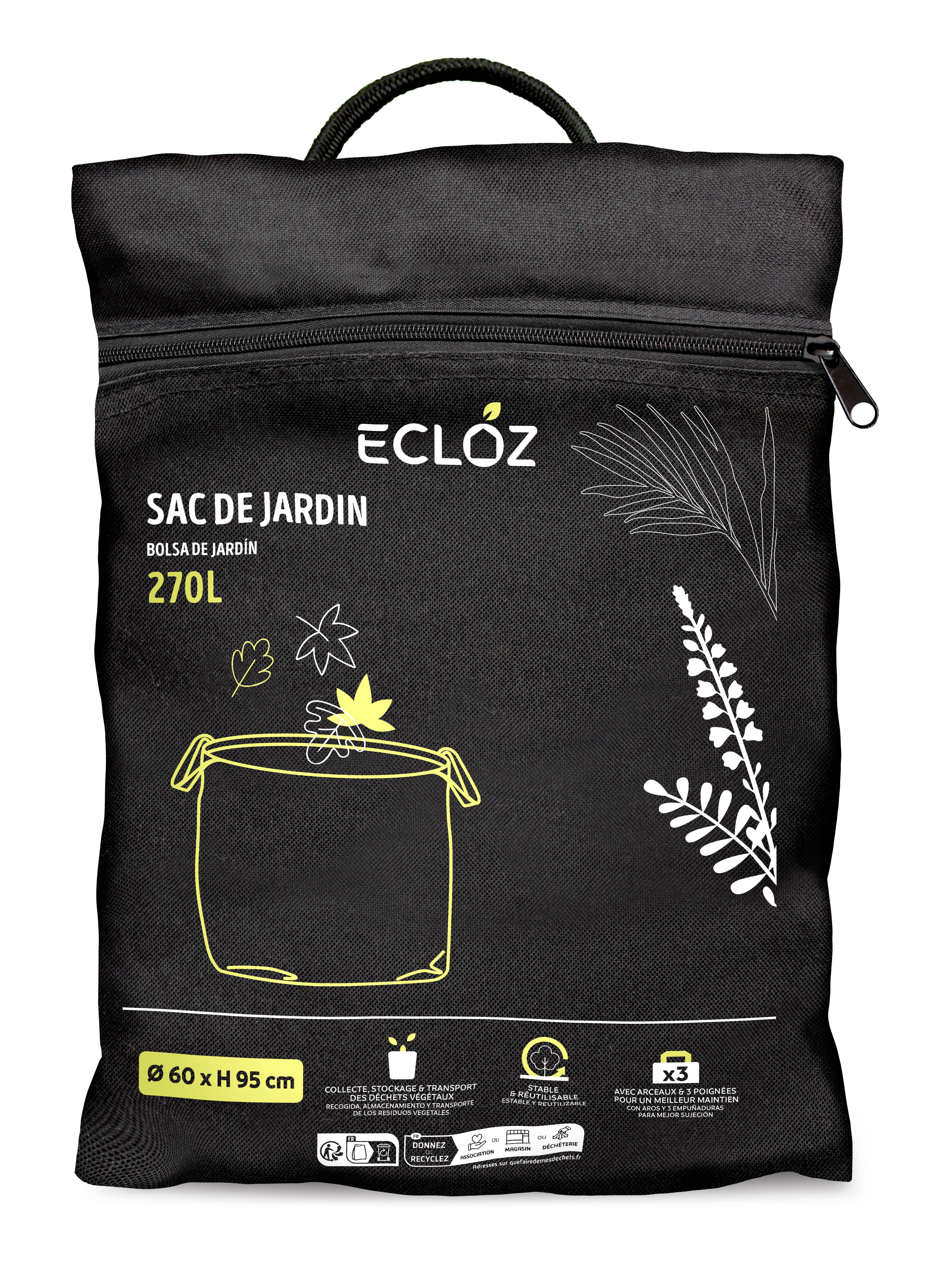 Ecloz - Sac de jardin 270 L, Ø 60 x H 95 cm - ECLOZ - Image 5