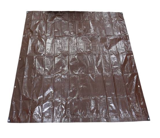 Ecloz - Bâche extérieure polyester Marron 4 x 3 m - Ecloz - Image 3